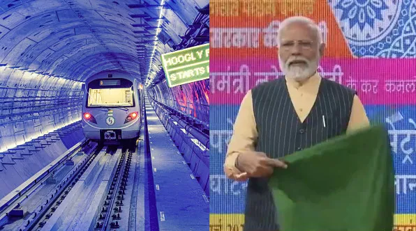 First underwater Metro in Kolkata, India
